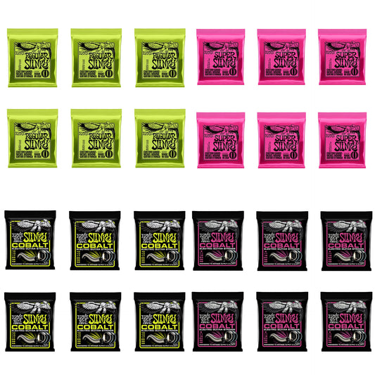 6Pcs/set Ernie Ball Slinky Electric Guitar Strings 2223 . 2222 . 2221 . 2225 . 2215 . 2627 . 2226 . 2220 Strings for Guitar