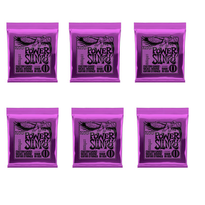 6Pcs/set Ernie Ball Slinky Electric Guitar Strings 2223 . 2222 . 2221 . 2225 . 2215 . 2627 . 2226 . 2220 Strings for Guitar